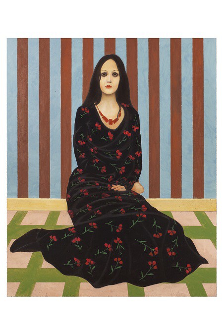 La dame aux fleurs