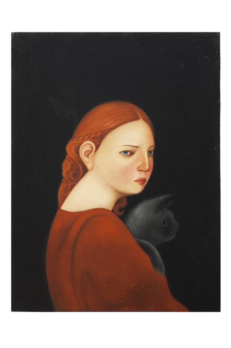 Laura, peinture figurative