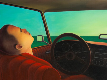 I know it's over, peinture figurative contemporaine