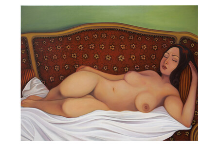 Blanche-Neige, peinture figurative