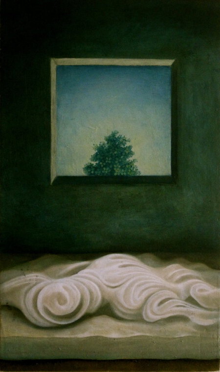 Ashwattha - peinture figurative contemporaine