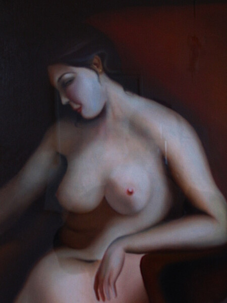 cleopatra - peinture figurative contemporaine