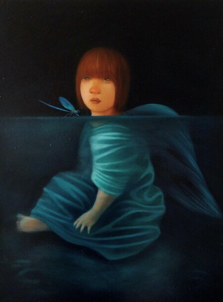 Farfallina, peinture figurative