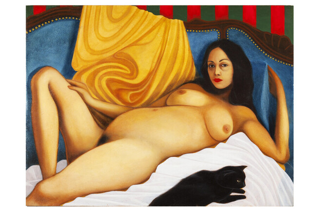 Barbara e il Torero, pittura figurativa contemporanea