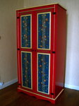 armoire shabby vintage